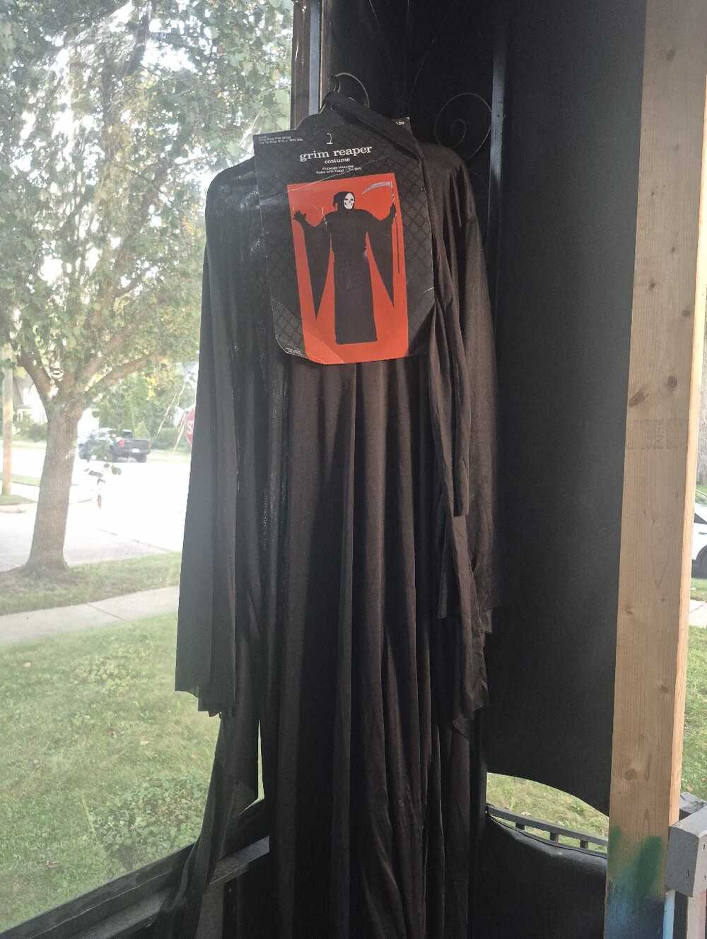 Men's Black Costume Robe